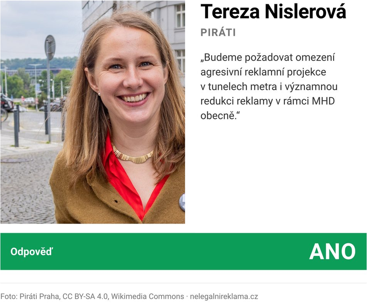 Tereza Nislerová – Piráti