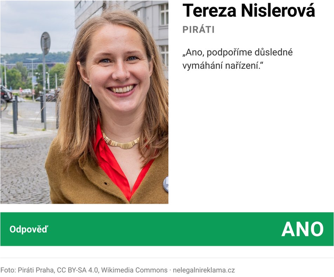 Tereza Nislerová – Piráti